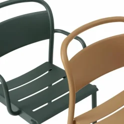 Linear Steel Armstoel