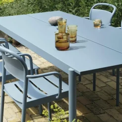 Linear Steel Armstoel