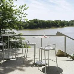 Linear Steel Café Bartafel