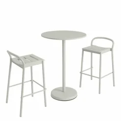 Linear Steel Café Bartafel