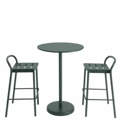 Linear Steel Café Bartafel