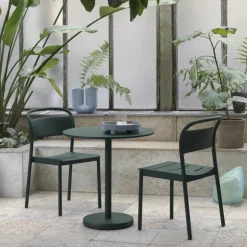 Linear Steel Café Tafel