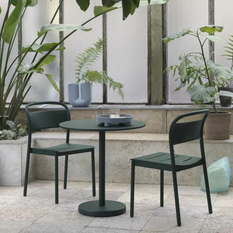 Linear Steel Café Tafel