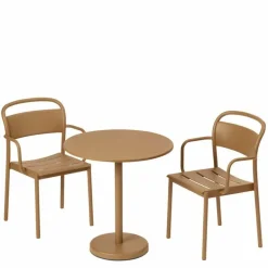 Linear Steel Café Tafel