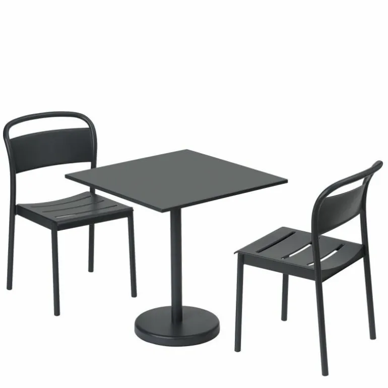 Linear Steel Café Tafel