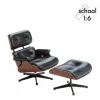 Lounge Chair & Ottoman Miniatuur