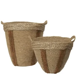 Mar Woven Baskets - Set van 2