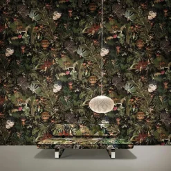 Menagerie of Extinct Animals Behang Raven