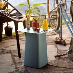 Metal Side Table Outdoor