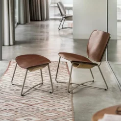 Miller Loungechair + Ottoman