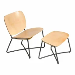 Miller Loungechair + Ottoman