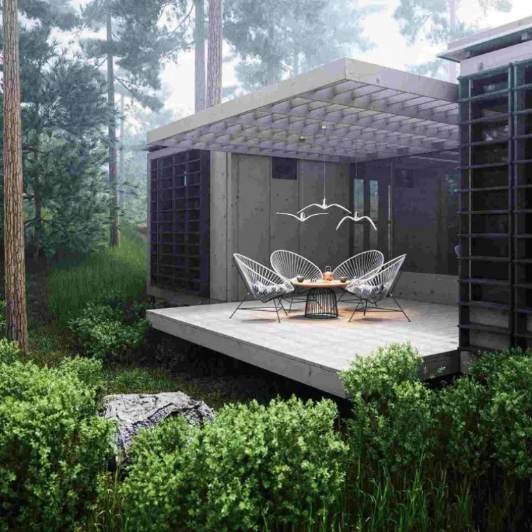 Night Birds Outdoor Hanglamp