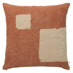 Oleo Kussen Terracotta / Natural