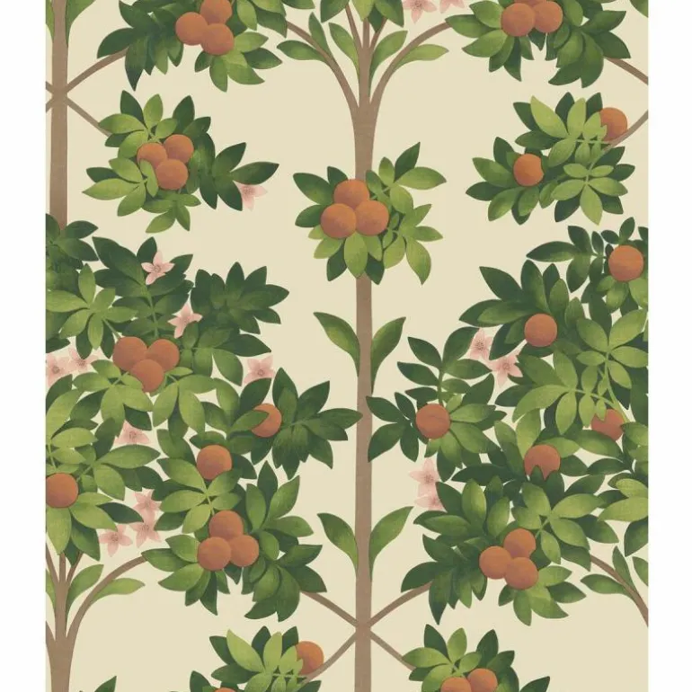 Orange Blossom Behang