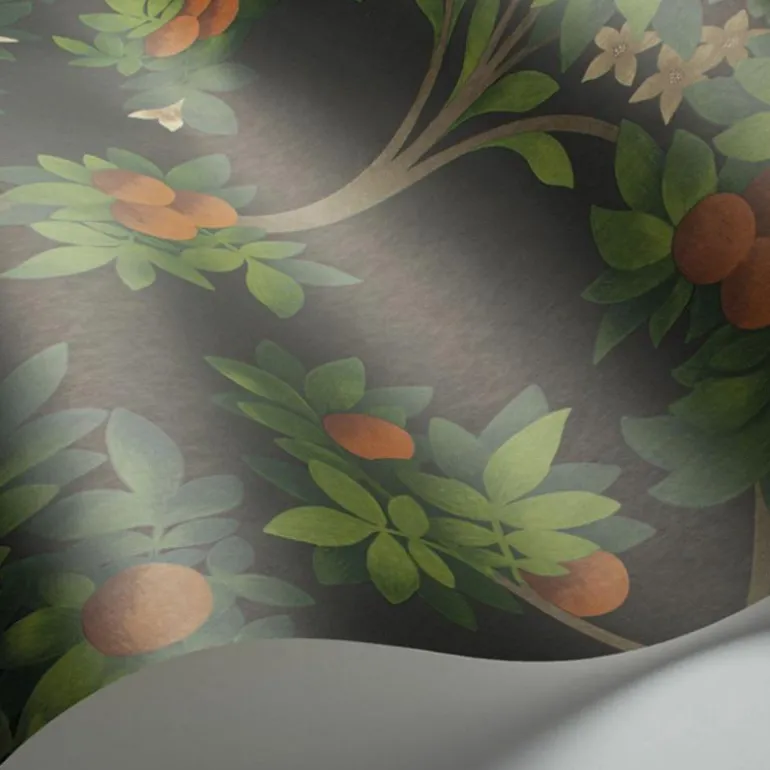 Orange Blossom Behang
