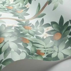 Orange Blossom Behang