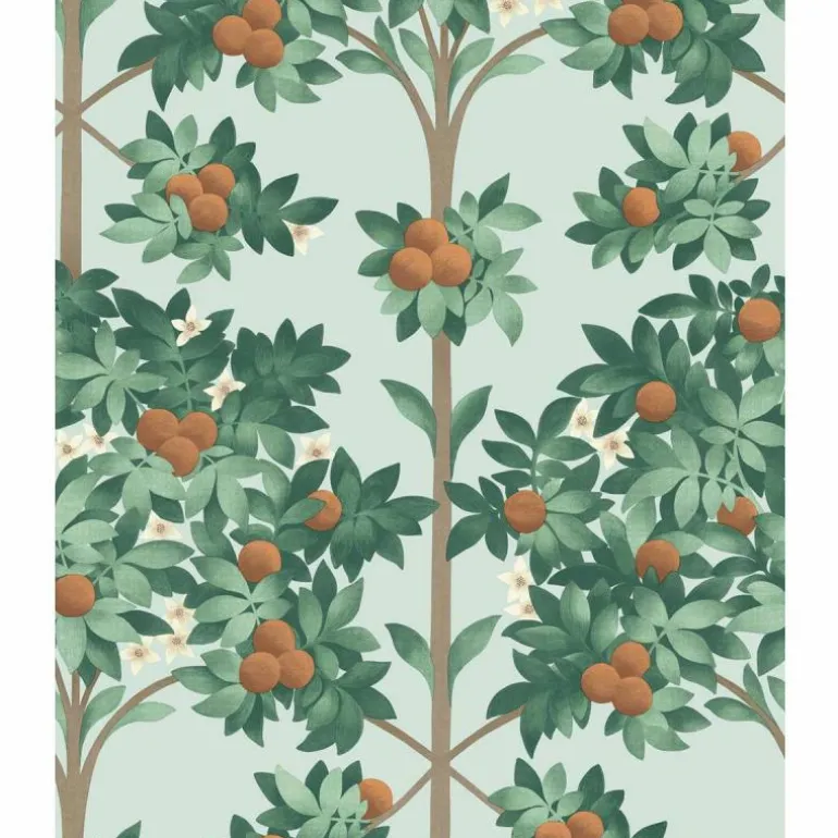 Orange Blossom Behang