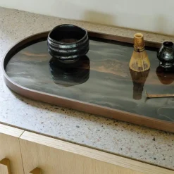 Organic Dienblad Ovaal