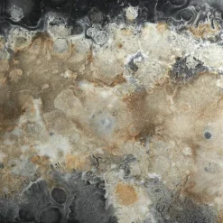 Organic Dienblad Rond Donker