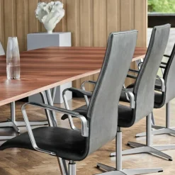 Oxford Bureaustoel Zonder Wielen