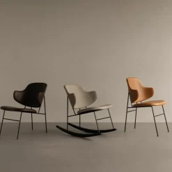 Penguin Schommelstoel Gestoffeerd