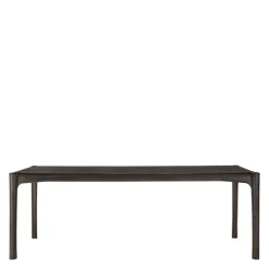 PI Eettafel Teak Dark Brown