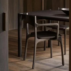 PI Eettafel Teak Dark Brown