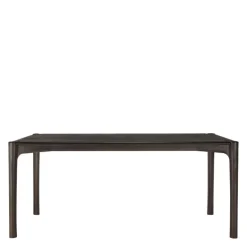 PI Eettafel Teak Dark Brown