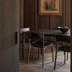 PI Eettafel Teak Dark Brown