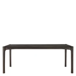 PI Eettafel Teak Dark Brown