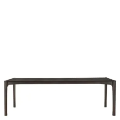 PI Eettafel Teak Dark Brown