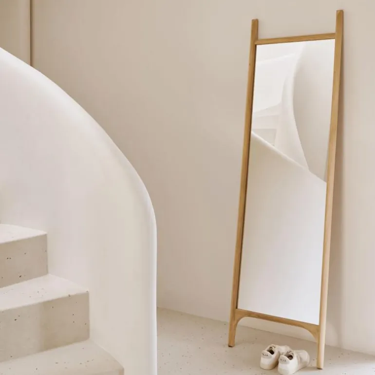 PI Staande Spiegel Eiken