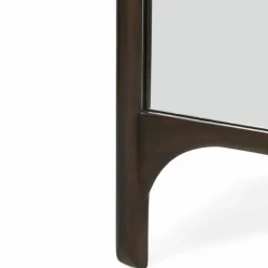 PI Staande Spiegel Mahonie