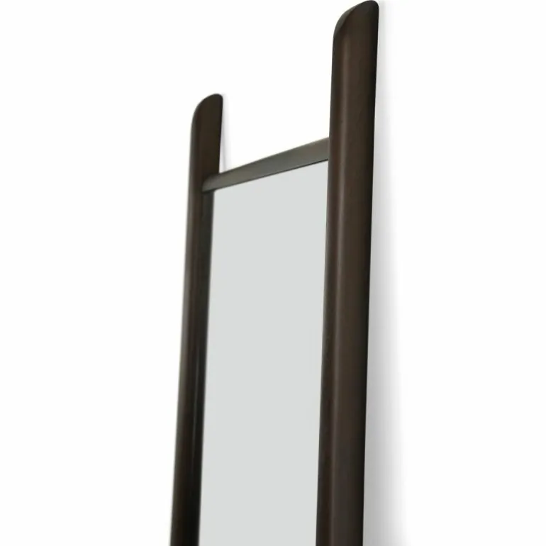 PI Staande Spiegel Mahonie