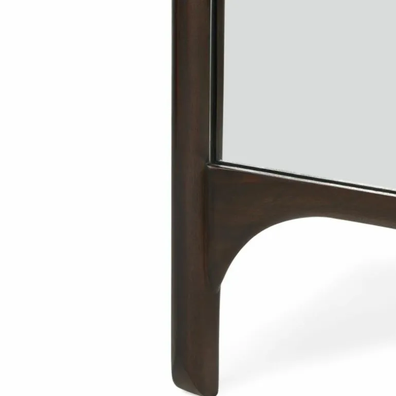 PI Staande Spiegel Mahonie