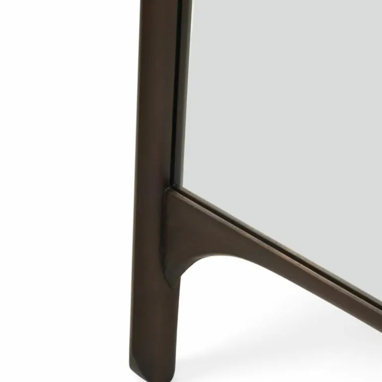 PI Staande Spiegel Mahonie