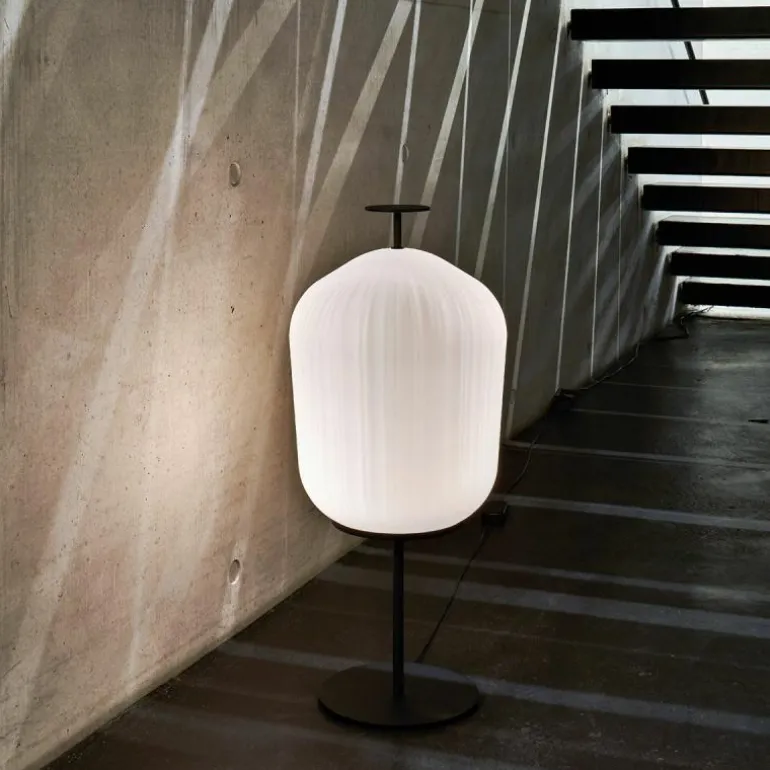 Plissée Vloerlamp
