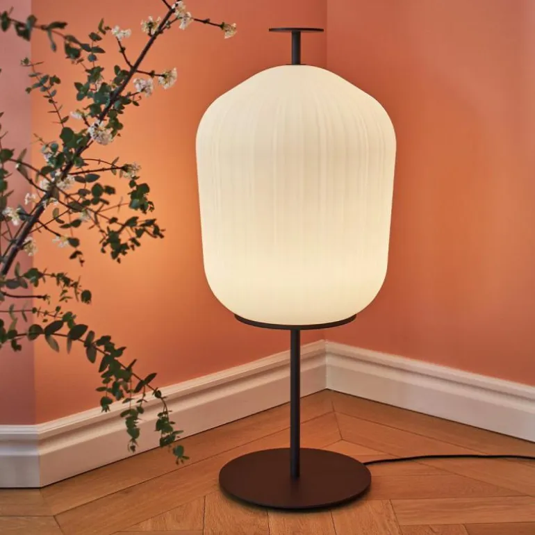 Plissée Vloerlamp