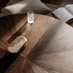 Post Salontafel - Hout