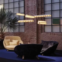 Prop Light Double Horizontal Hanglamp