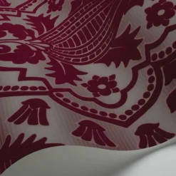 Pugin Palace Flock Behang