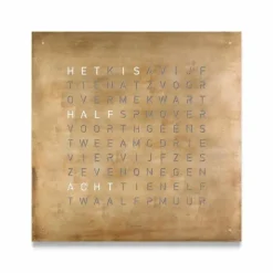 QLOCKTWO Earth 90 Creator's Edition Klok