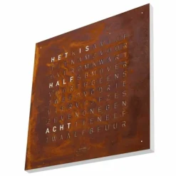 QLOCKTWO Earth 90 Creator's Edition Klok