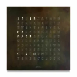 QLOCKTWO Earth 90 Creator's Edition Klok