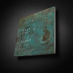 QLOCKTWO Earth 45 Creator's Edition Klok