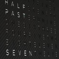 QLOCKTWO Earth 45 Creator's Edition Klok