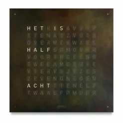 QLOCKTWO Earth 45 Creator's Edition Klok