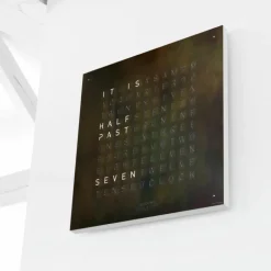 QLOCKTWO Earth 45 Creator's Edition Klok