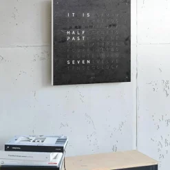 QLOCKTWO Earth 45 Creator's Edition Klok