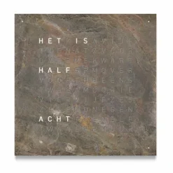 QLOCKTWO Earth 45 Creator's Edition Klok